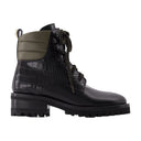 Dolomite Tread Boots In Black Leather