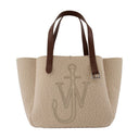 Bel Shopper Bag J.W. Anderson Wool Beige