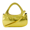 Metallic Micro Baguette Swipe Bag Coperni Synthetisch goud