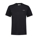 Logo boxy T -Shirt Coperni Baumwolle schwarz