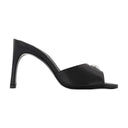 Logo Mules Coperni Cuir noir