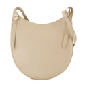 Borsa a tracolla della cintura Coperni in pelle beige