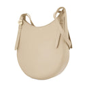 Borsa a tracolla della cintura Coperni in pelle beige