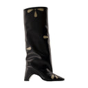 Petal Bridge Boots Coperni Leather Black