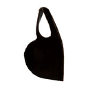 Faux Fur Heart Shoulder Bag Coperni Synthetic Brown