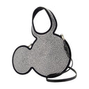 Mickey Mini Shoulder Bag Coperni x Disney Satin Black