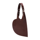 Bolso Tote Con Cinturón Corazón Coperni Cuero Marrón