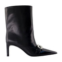 Botas Tacón Cinturón Coperni Piel Negro