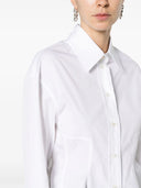 Stella Mccartney Cotton Shirt With Peplum At The Waist
