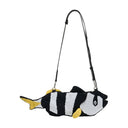 Fish Shopper Bag Charles Jeffrey Loverboy Cotton Black