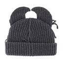 Artisanal Ears Beanie Charles Jeffrey Loverboy Cotton Grey