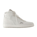Luol Hi Top Sneakers A Cold Wall Leather White