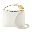Mini Bloom Handbag Erdem Leather White