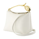 Mini Bloom Handbag Erdem Leather White
