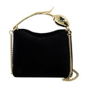 Mini Bloom Handbag Erdem Leather Black