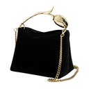 Mini Bloom Handbag Erdem Leather Black