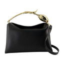 Medium Bloom Handbag Erdem Leather Black