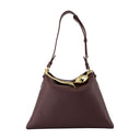 Bloom Bolso de hombro grande Erdem Leather Brown