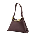 Bloom Bolso de hombro grande Erdem Leather Brown