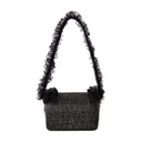 Crystal Lace Detail Bag Self Portrait Synthetic Black