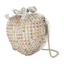 Crystal Heart Clutch Self Portrait Metalulor Multicolor