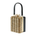 Micro Bag Self Portrait Metal Gold