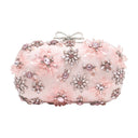 Clutch Self Portrait Silk Pink