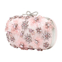 Clutch Self Portrait Silk Pink
