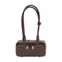 Mini Shoulder Bag Self Portrait Leather Brown