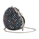 Heart Clutch Self Portrait Metal Multicolor