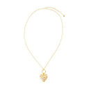 Charm Necklace Self Portrait Metal Gold