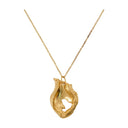 Collier amphore envoûtant en or