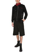 Alexander Mc Queen Hooded Sweatshirt With Zip