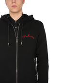 Alexander Mc Queen Hooded Sweatshirt With Zip