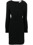 Parosh Parosh Belted V Neck Minidress
