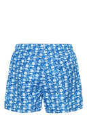 Kiton Swim Shorts With Fish Print