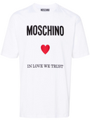 Moschino T恤和绣花