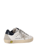 Golden Goose Super Star Leather Upper And Heel Suede Star And Spur
