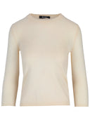 La Rose La Rose Maglia 3/4 Cashmere Cream