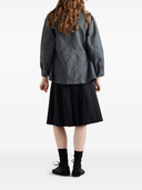 Prada Belted Pleated Skirt