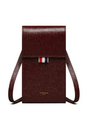 Thom Browne Leather Shoulder Phone Holder