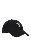 Saint Laurent Cotton 6 Panels Cap With Coll
