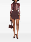 Elisabetta Franchi Skirts Brown