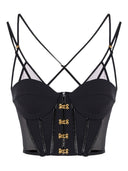 Elisabetta Franchi Top Black