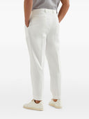 Pantaloni Brunello Cucinelli Bianchi