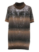 Liu Jo White Sweaters Brown