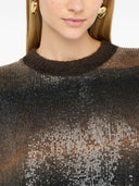 Liu Jo White Sweters Brown