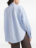 Brunello Cucinelli Shirts Blue