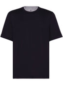Brunello Cucinelli T Shirts And Polos Blue