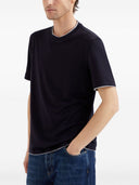 Brunello Cucinelli T Shirts And Polos Blue